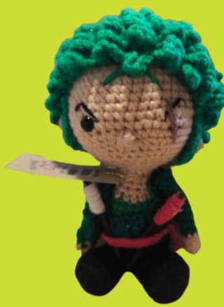 Amigurumi Zoro Fatto a Mano