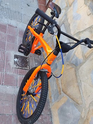 Bicicleta Monty Naranja Ruedas 20