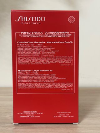 Estuche Shiseido Perfect Eyes Duo Mascara