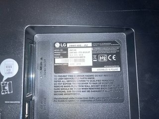 TV LG 28 Negra