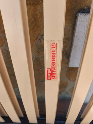 Somier de láminas metálico y madera