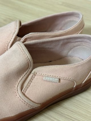 Zapatillas Vans Slip-On Rosa Goma
