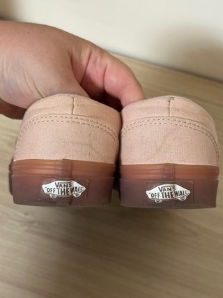 Zapatillas Vans Slip-On Rosa Goma