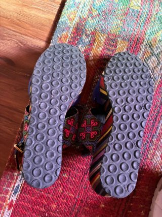Sandali Geox Blu e Multicolor