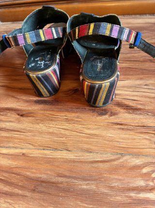 Sandali Geox Blu e Multicolor