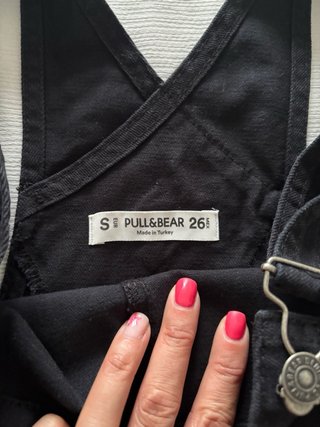 Peto vaquero Pull&Bear Talla 36