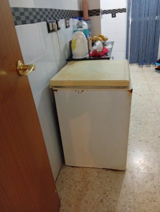Congelador blanco