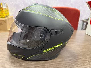 Casco Moto Scorpion EXO 920 Flux Negro Mate TallaM