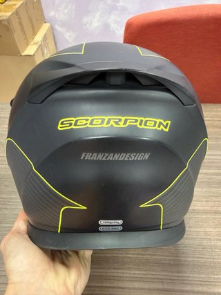 Casco Moto Scorpion EXO 920 Flux Negro Mate TallaM