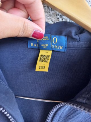 Sudadera Polo Ralph Lauren Azul Talla 14/16