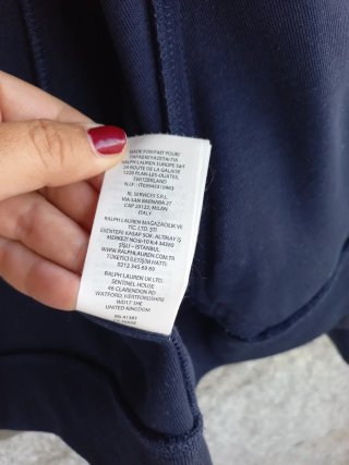 Sudadera Polo Ralph Lauren Azul Talla 14/16