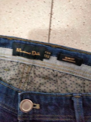 Vaqueros Zara Hombre Azul