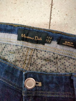 Vaqueros Zara Hombre Azul