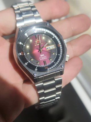 Reloj Orient SK Crystal Rojo