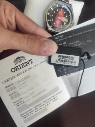 Reloj Orient SK Crystal Rojo