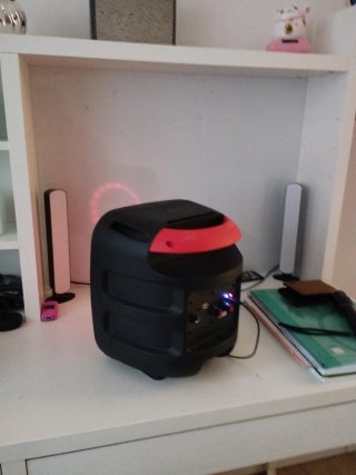 Altavoz Bluetooth con Luces LED Multicolor