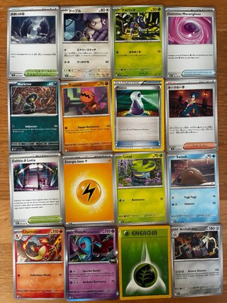 Lotto Carte Pokémon #6