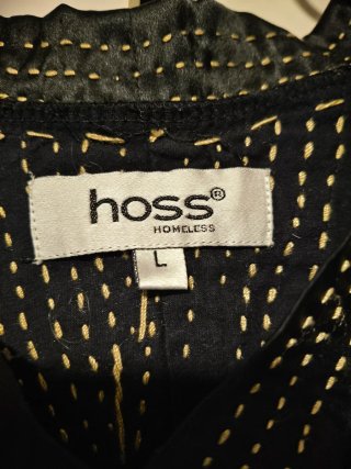 Camiseta Hoss Negra y Dorada Talla L