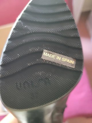 Botines UNISA Negros Talla [Talla]