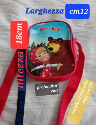 Tracolla Masha & Bear nuova