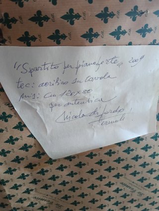 Quadro Grande pittore italiano, sud Italia, Molise