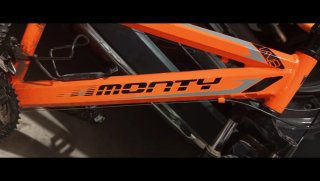 Bicicleta Monty Naranja