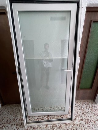 Puerta PVC Blanca Terraza/Ventana