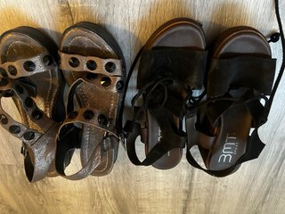 Sandalias negras talla 36