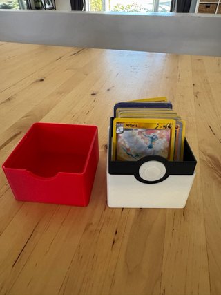 Scatola porta carte Pokemon per toploader