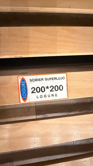 Cama completa: estructura, somier y cabecero