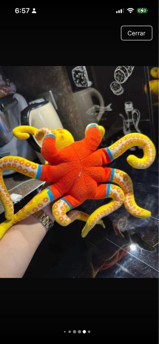 Peluche Pulpo Paul Mundial 2010