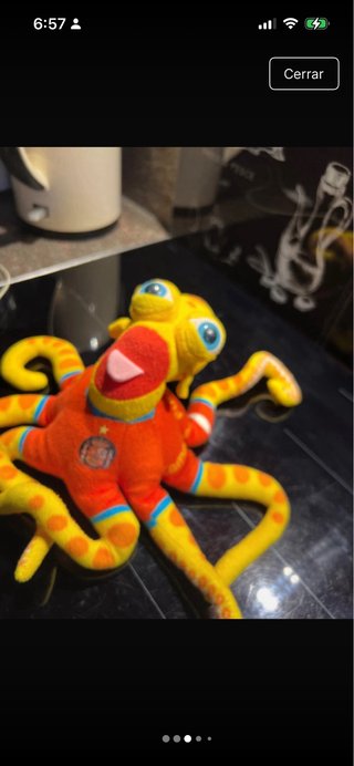Peluche Pulpo Paul Mundial 2010