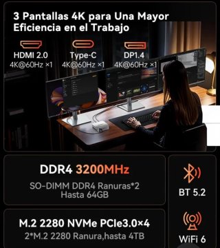 Mini PC Acemagic Matrix M1