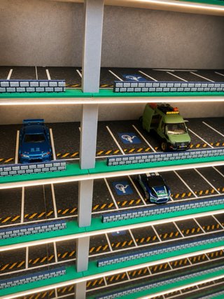 Repisa para coches 1/64