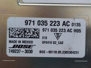 PORSCHE MACAN (TYP ) S Diesel SISTEMA AUDIO / RADIO CD
