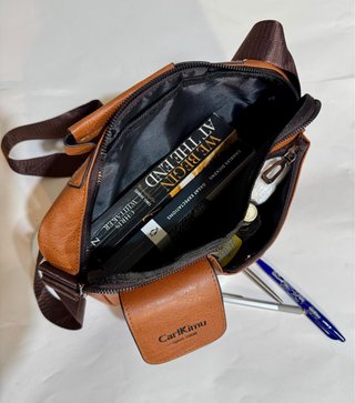 Bolso bandolera  marrón