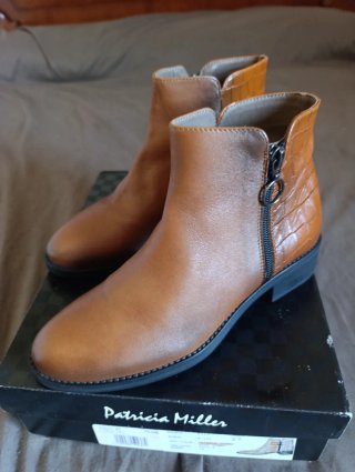 Botines Patricia Miller Marrones Talla 37