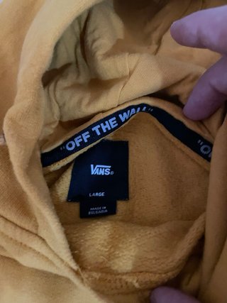 Sudadera Vans Amarilla