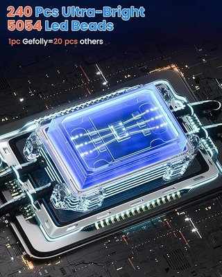 Gefolly Farola Solar Exterior 6500K sensor IP67