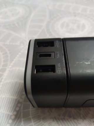 Cargador Viaje Universal Modular Negro