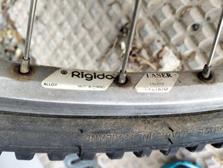 Ruote MTB 26" Rigida Laser