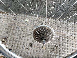 Ruote MTB 26" Rigida Laser