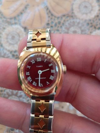 Orologio Timex Vintage Donna Oro Argento