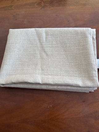 Tovaglia beige cotone 60% e poliestere