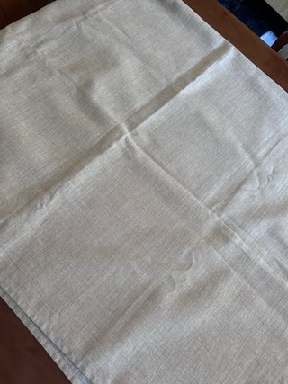 Tovaglia beige cotone 60% e poliestere