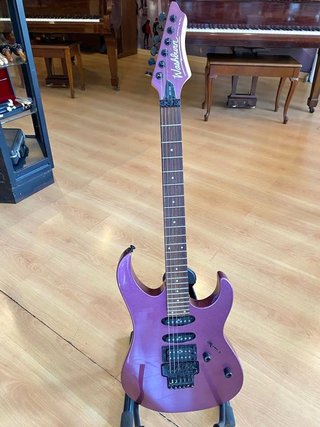 Guitarra Eléctrica Washburn Morada