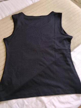 Camiseta sin mangas Cortefiel lentejuelas