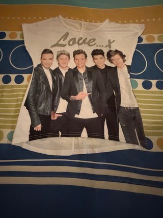Camiseta One Direction Talla Única