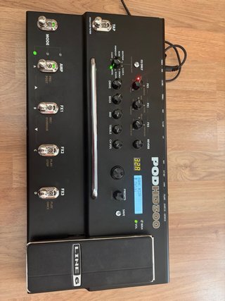 Pedalera Line 6 POD HD300