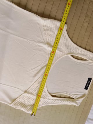 Camiseta sin mangas Tintoretto beige